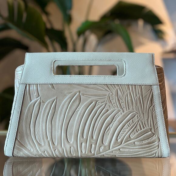 BRAHMIN Embossed Lenox Clutch - Picture 2 of 11